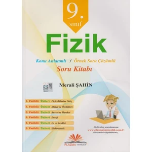 Plazma Yayıncılık 9. Sınıf Fizik Soru Kitabı Plazma Yayıncılık
