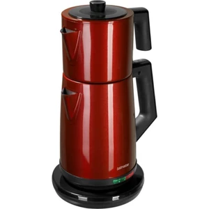 Demlen Çay Makinesi & Su Isıtıcı - Kırmızı