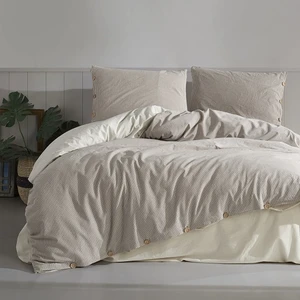 Macas Home Tezza %100 Pamuklu Ipliği Boyalı Yıkamalı Battal Boy Nevresim Takımı 240*220 Tzzakt
