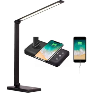 Lambalar Masa Lambası LED Masa Lambası Göz Bakımı Masa Lambası USB Şarj Portu Dokunmatik Kontrol Okuma Lambası   (Yurt Dışından)