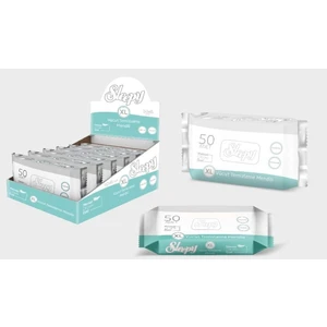 Hasta Vucüt Temizleme Islak Mendil Havlu 50 Yaprak Xl 18 Li Set (3pk*6)