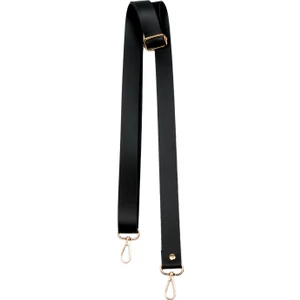 Ayarlanabilir  Suni Deri Çanta Askısı Uzunluk 140 cm - En 2.5 cm ( Siyah )