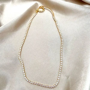 Wish Design Su Yolu Çelik Kolye Gold