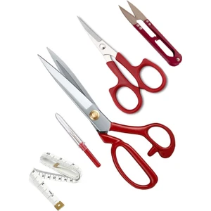 11'' Numara Somunlu Kumaş Kesim Makası Set
