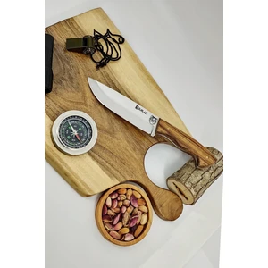 Lion Kamp Outdoor Bıçağı Paslanmaz Çelik El Yapımı Kılıf Hediyeli