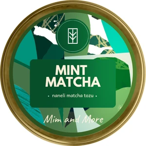 Mim and More Mint Matcha - Nane Aromalı Matcha, 25 Gr