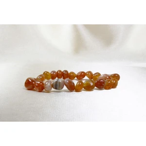 Ilgın Doğal Taş Takı Akik Taşı Bileklik / Kırmızı Akik Doğal Taş Bileklik