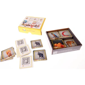 Wooden Toys Memory Up Hafıza Geliştirme Kartı 4 Farklı Set 140 Fotoğraflı Kart