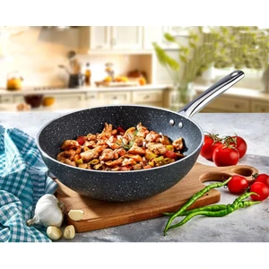Tel Saplı Wok Tava 28 cm ZK-048