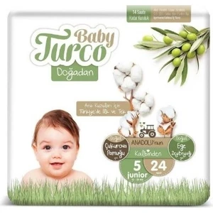 Baby Turco Doğadan 5 Numara 12-25 kg