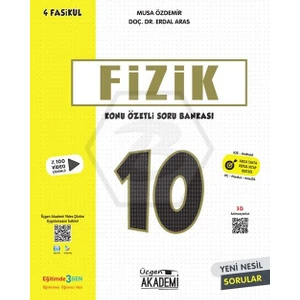 Üçgen Akademi 10. Sınıf Fizik - Konu Özetli Soru Bankası (Ciltli)