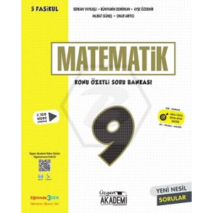 Üçgen Akademi 9. Sınıf Matematik - Konu Özetli Soru Bankası (Ciltli)