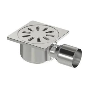 Maxiflow Premium Banyo Süzgeci Krom Yer Sifonu 10*10*50