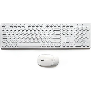 Retro Kablosuz Klavye & Mouse Set