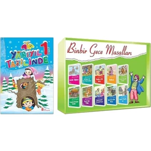 Ata Yayıncılık 1. Sınıf Yarıyıl Tatilinde + Binbir Gece Masalları Öykü Dizisi