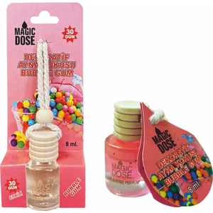 Magıc Dose Dekoratif Ayna Kokusu  8 Ml bubble Gum