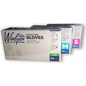 Hız Danışmanlık Reflex Winlyex Pudrasız Eldiven S Beden 2 Kutu