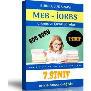 Enine Boyuna Eğitim 7. Sınıf Bursluluk Sınav Soruları (En Çok Çıkan Sorular)