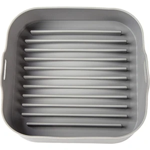 B Baosity Yui / Xiaomi / Philips / Kumtel Uyumlu Air Fryer için Silikon Kap - Gri (Yurt Dışından)