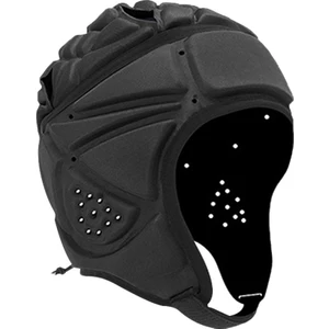 Rugby Kask Headguard Anti-Çarpışma Yumuşak Kaykay Gençlik Siyah