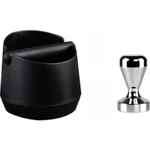 Kahve Vurma Kutusu Espresso Ezgiler Kurcalama + Atık Kutusu Kolu Siyah ile(Yurt Dışından)