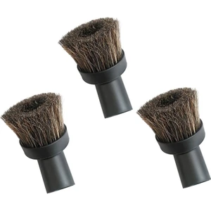 3x Yuvarlak At Saç Toz Fırçası Toz Temiz Aracı Ek Elektrikli Süpürge