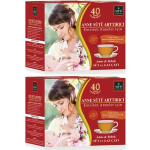 Mew Form Life Emziren Anneler Için Süt Artirici Gaz Gidereci Bitkisel Dedoxs Çayı 40'lı Süzen Poşet 2 Paket