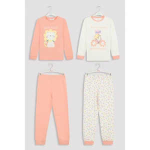 Mix Daisycat 4lü Pijama Takımı
