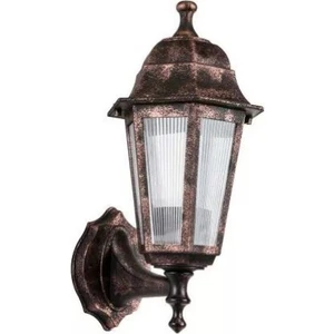 Dekoratif Optik Altıgen Bakır Duvar Armatür Aplik 20CM x 37CM