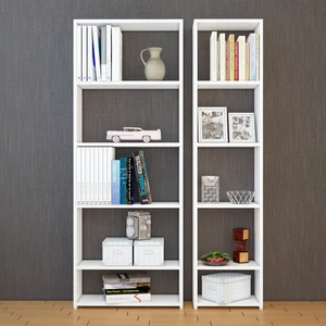 Nur Mobilya Anka 2'li Kitaplık Beyaz