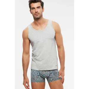 Scott Askılı 2'li Erkek Atlet - Gri