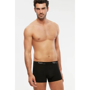 Tight Pamuklu 2'li Erkek Boxer - Siyah