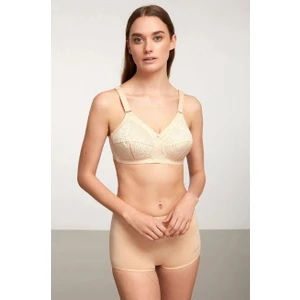 Romance Toparlayıcı Dantel Sütyen - Ten