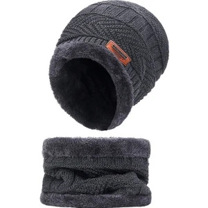 Erkek/ Kadın Kışlık Bere + Boyunluk (Yurt Dışından)
