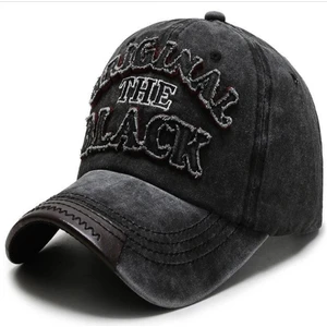 Siyasastar Unisex Şapka Sarı Kahve Original The Black Beyzbol Eskitme