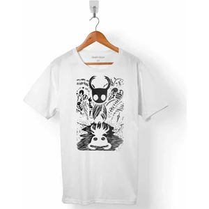 Kendim Seçtim Hollow Knıght Ghost Cadılar Bayramı Kuru Kafa Erkek Tişört