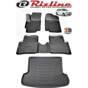 Hyundai Accent Era 2006-2012 3D Paspas+Bagaj Havuzu Seti