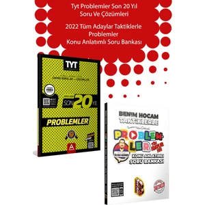 A Yayınları TYT Problemler Son 20 Yıl Soru ve Çözümleri + Benim Hocam Problemler