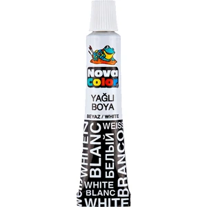 Nova Color Yağlı Boya Tüp 7 gr Beyaz