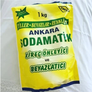 Sodamatik 1 kg Kireç Önleyici ve Beyazlatıcı (Tüller-Beyazlar-Renkliler)
