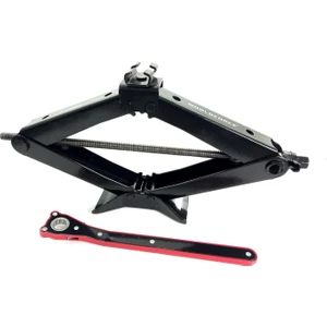 2 Ton Makaslı Kriko Cırcır Kollu Otomobil Bagaj Krikosu Min-98 mm MAX-440 mm