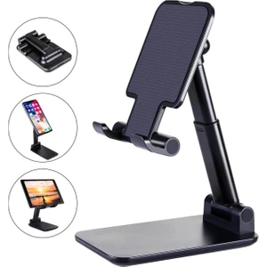 iPhone iPad Için Masa Cep Telefonu Tutucu Standı Xiaomi Ayarlanabilir Masaüstü Tablet Tutucu Evrensel Masa Cep Telefonu Standı