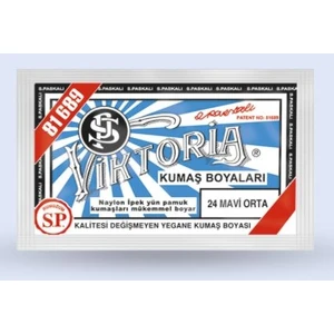 Kumaş Boyası Mavi Orta