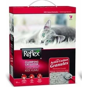 Aktif Karbonlu Topaklanan Kedi Kumu 10 Lt