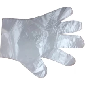 Şeffaf L Beden Poşet Eldiven 1 Koli ( Kutu Içeriği 100 Paket) Elpoposet
