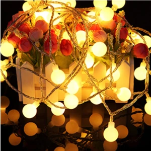 Pilli Top Ledli Mini Ampüllü LED Işık Top LED Aydınlatma 10 Ledli