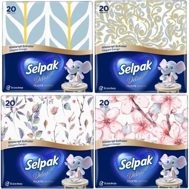 Selpak Deluxe Peçete 20'li