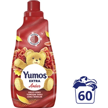 Yumoş Extra Konsantre Çamaşır Yumuşatıcı Amber 1440 ml 60