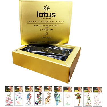 Lotus Ballı Bitkisel Macunu 12 x 15 gr + Telefon Aksesuar