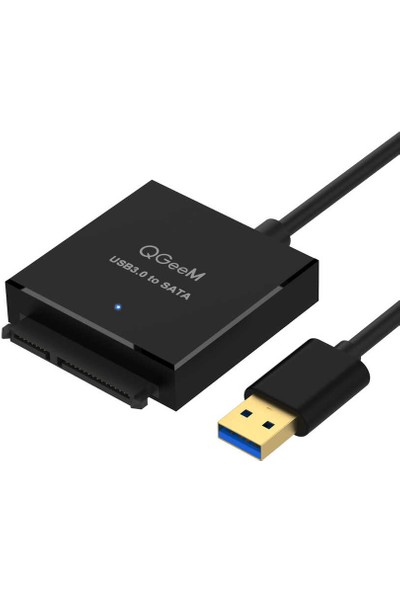 Qgeem QG-ST03 Harddisk USB Dönüştürücü Renk Siyah